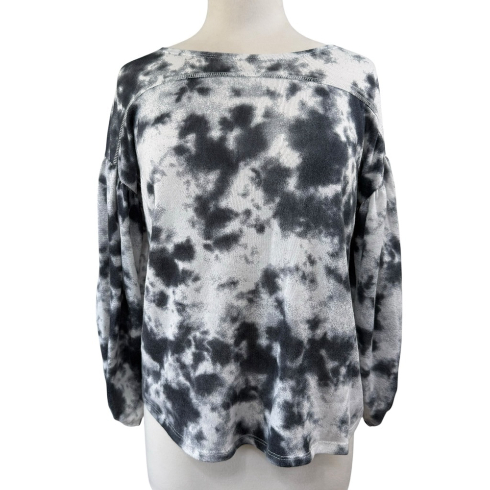Women's Moda Blouse, M, Black and White
